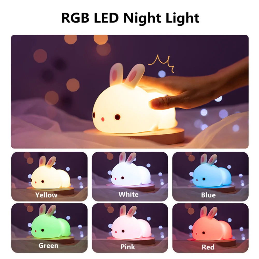 Asagiri - Bunny LED night lamp